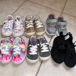 Toddler Girl Size 7 Shoes